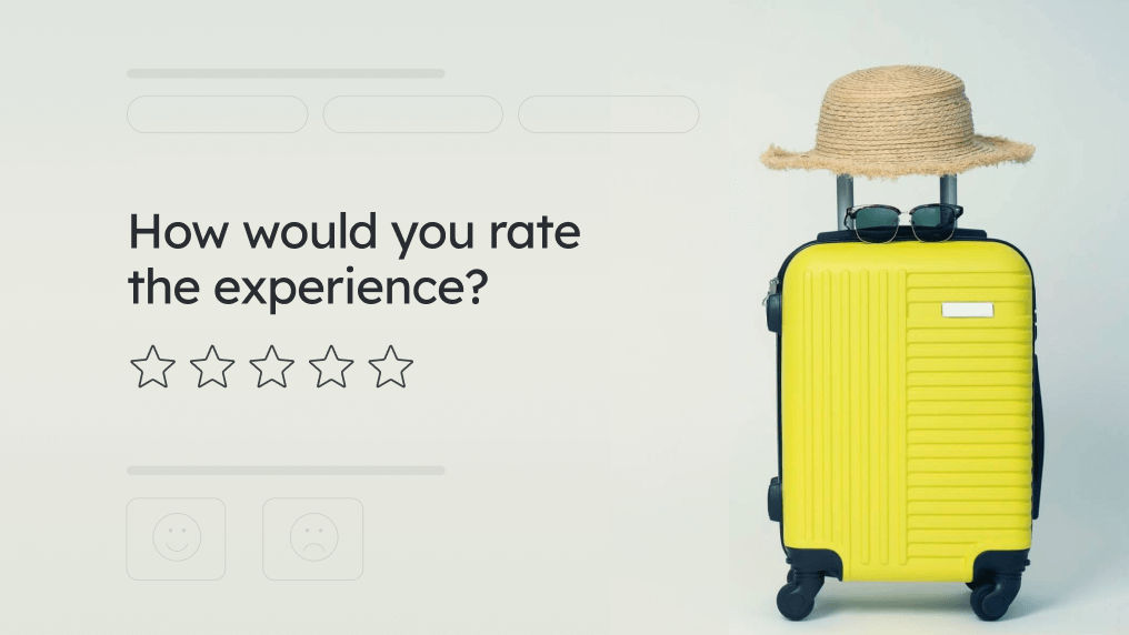 Tour feedback survey template preview
